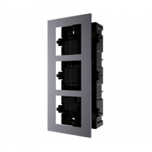 DS-KD-ACF3 / PLASTIC врізна  <br/> монтажна рамка на 3 модуля - Зображення 1