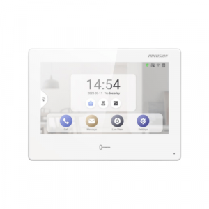 DS-KH9310-WTE1 7" IP  <br/> відеодомофон з Android - Зображення 1