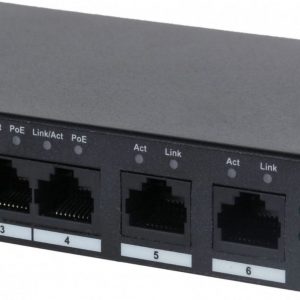4-портовый гигабитный упр.<br> з PoE DH-CS4006-4GT-60 — изображение 1