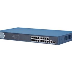 DS-3E0518P-E 16-портовий<br/> некерований PoE комутатор - Зображення 1