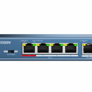 DS-3E0105P-E <br/>Некерований<br/> PoE-комутатор - Зображення 1