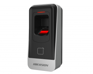 DS-K1201AEF Зчитувач<br/> відбитків пальців і EM карт - Зображення 1